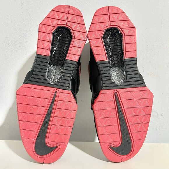 Nike Romaleos 4 “Black University Red” Men’s Size 10.5-11.5 Weightlifting Shoes - Picture 7 of 9